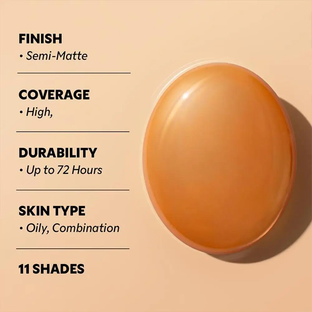 Long-lasting Waterproof Concealer Full Coverage Semi-matte Finish_voghion.com