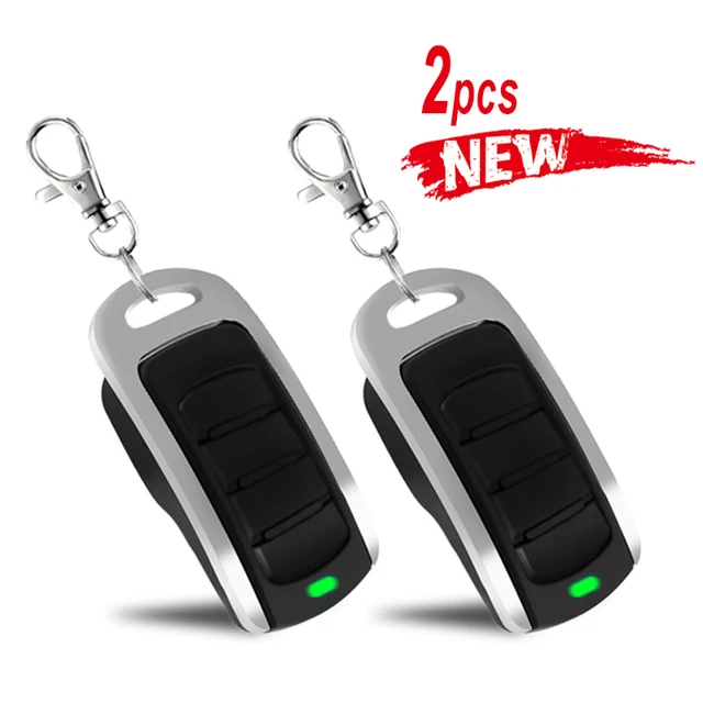 2PCS 280-868MHz Multi Frequency Garage Door Remote Control Copy Duplicator 433MHz 868MHz IP6 Waterproof Remote Control Key Fob 1