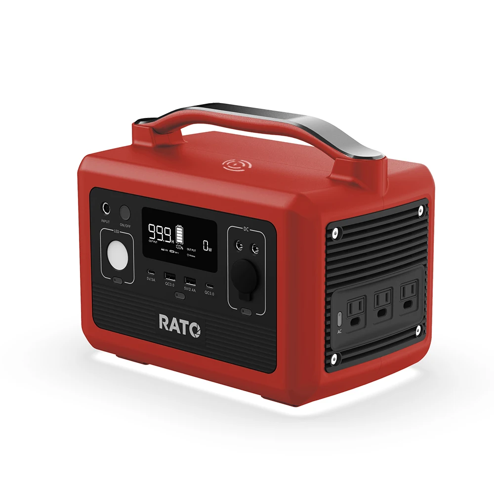 500w 모바일 전기 캠핑 전자 및 휴대용 박스 파워 스테이션