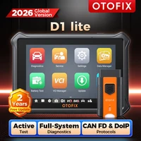 OTOFIX D1 LITE OBD2 เครื่องสแกนเนอร์เครื่องมือวินิจฉัยรถยนต์บลูทูธไร้สาย Bi-Directional Control OBD ยานยนต์เครื่องมือสแกน Active Test