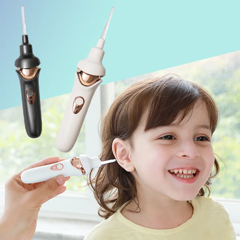EarCleanerSpoonKidPainlessVacuumEarwaxCleaningEarWaxRemover