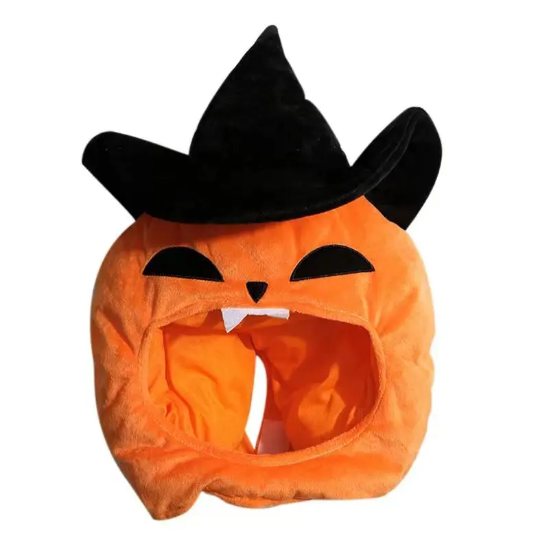 

2023 Halloween Pumpkin Head Cartoon Doll Costume Easter Funny bat Hood Mask Festival Performance Compressio