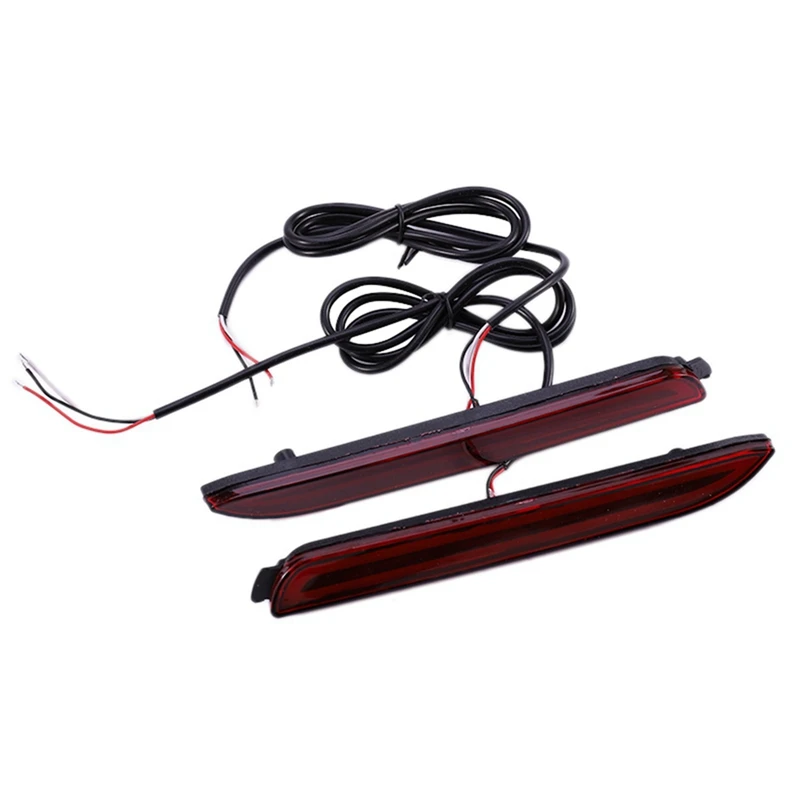 

20X LED Bumper Reflector Bright Red Lens Brake Lights For Toyota Camry 2006-2014