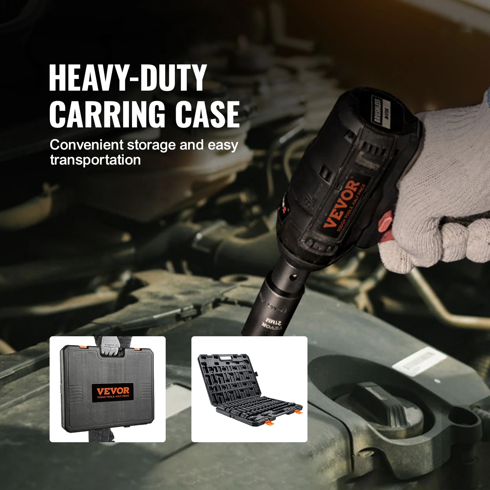 1/2″ Drive Impact Socket Set 6