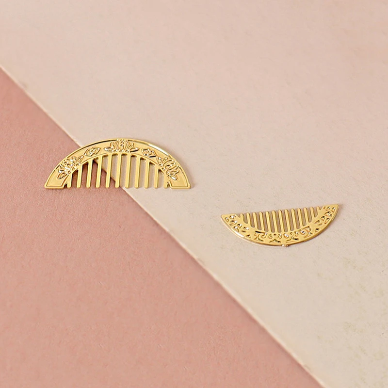 Dollhouse Simulation Mini Hair Comb Doll Chinese Style Hairpin Doll Dress Up Decoration Accessories For Kid Pretend Play Toys