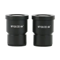 2PCS WF5X WF10X WF15X WF20X WF30X Wide Field Eyepiece For Binocular Trinocular Stereo Microscope 30MM Installation Interface 3