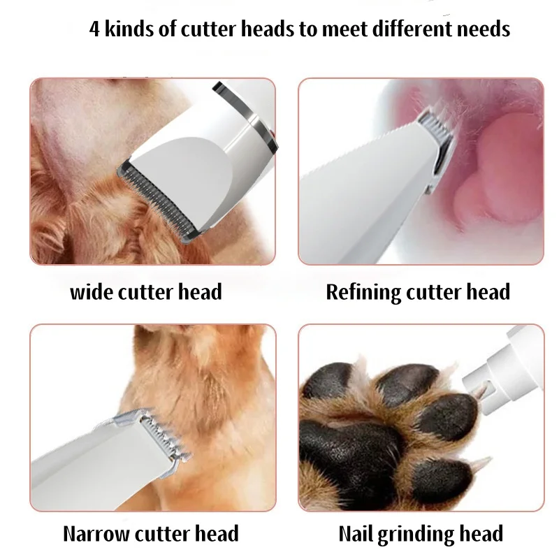 Pet Grooming Kit Electric Trimmer Dog Clipper Set