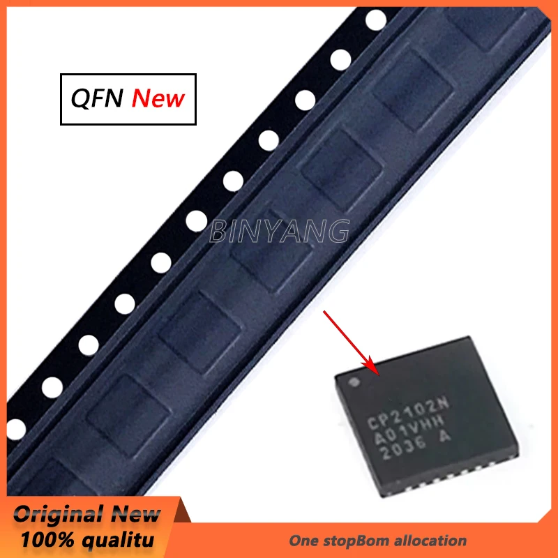 

(5-10 шт.) 100% новый CP2102N-A02-G QFN28 CP2102N-A02 QFN чипсет