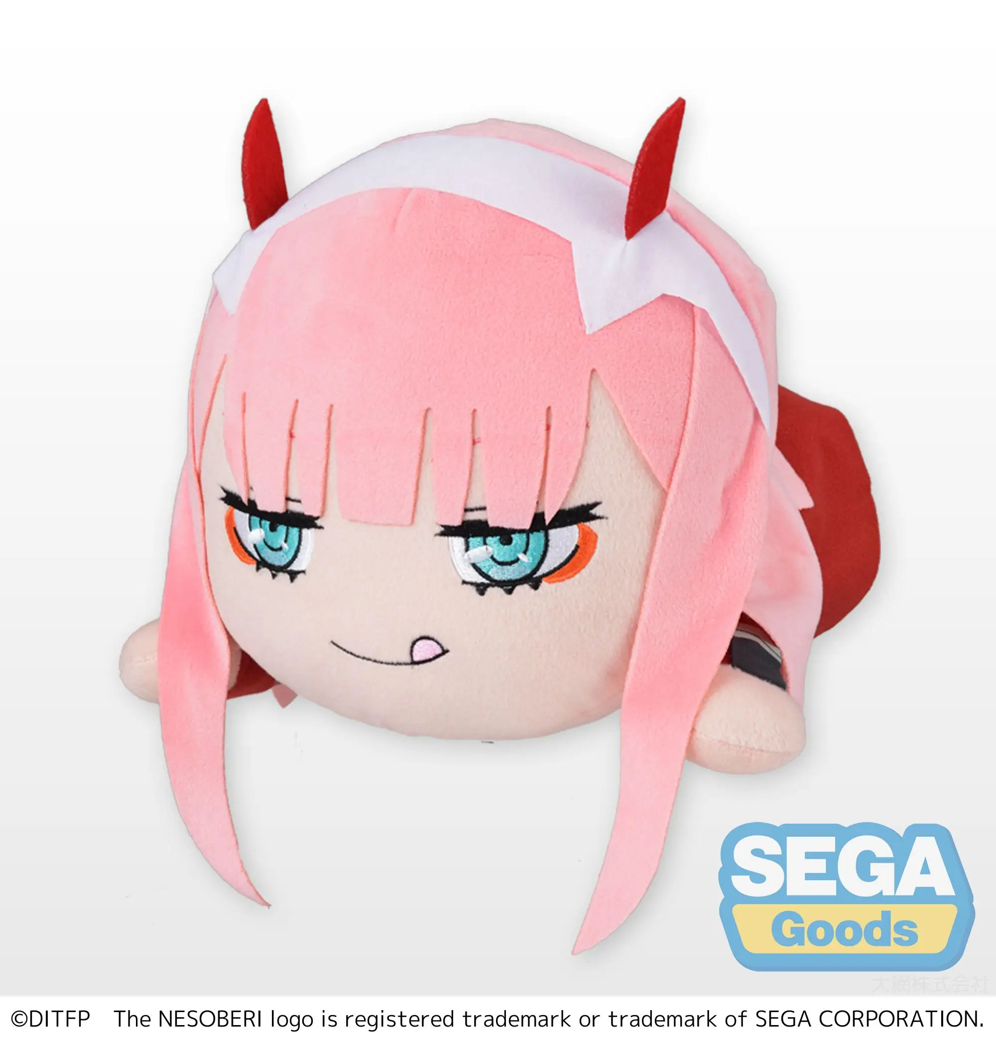 

New DARLING In The FRANXX Zero Two 02 Plush Stuffed Toy Cushion Pillow Cosplay Gifts Official Original