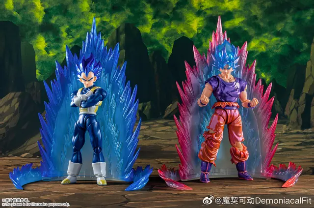 Boneco de ação Dragon Ball S.H.Figuarts Vegetto Goku Vegeta Vegeto