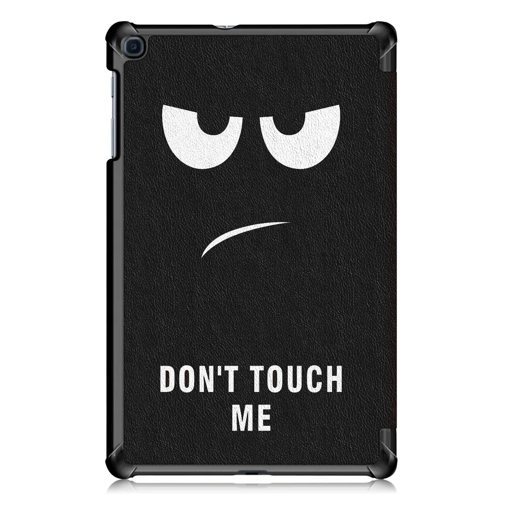 Premium Shockproof PU Leather Folding Folio Tablet Case, 10.1 Inch