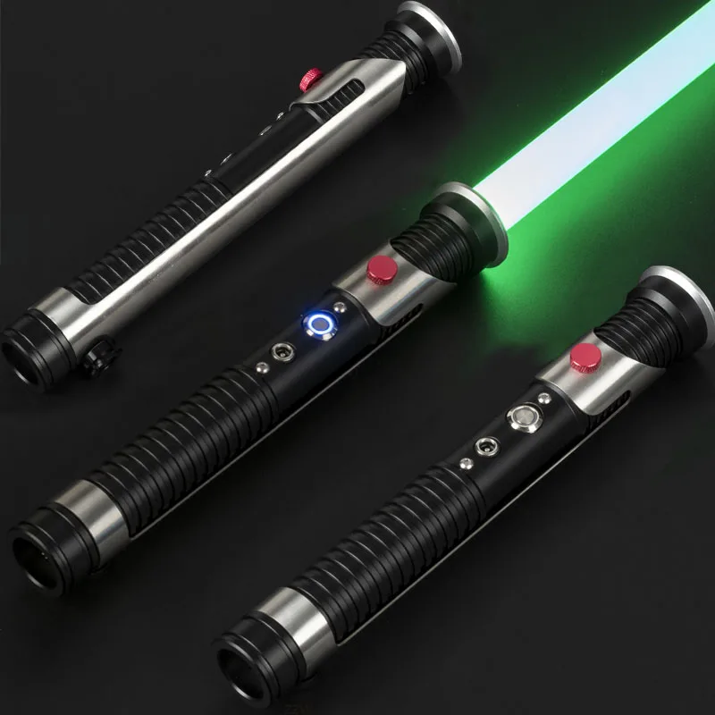 

Rgb Lightsaber 6 Sound Effects 12 Colors Metal Toy Laser Sonic Heavy Dueling Lightsaber for Boy Toy Laser Saber Light Kids Toys