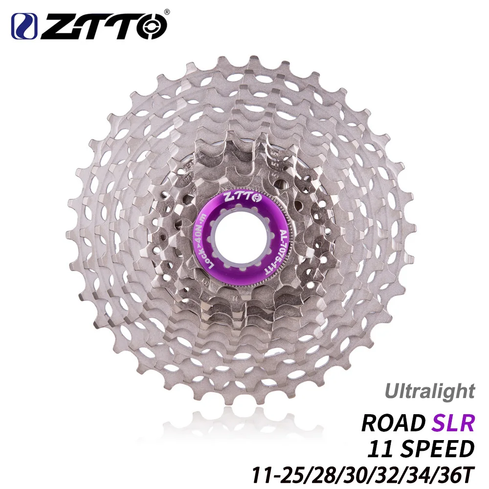 ZTTO Ultralight Road Bike Cassette 11 Speed SLR Cassette 11S 11