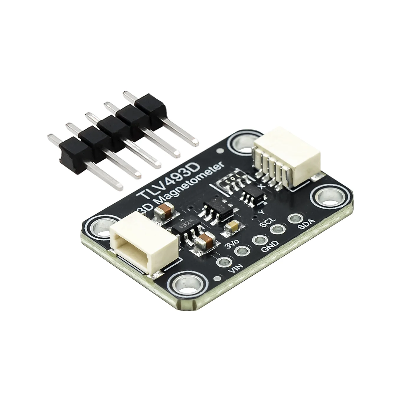 High-Precision Three-Axis Magnetometer Module with Ultra-Fast I2C Interface