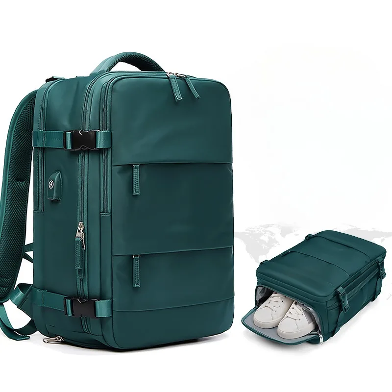 2024 Simple Fashion Large Capacity with USB Charging Port Waterproof Anti-theft Lightweight Breathable Business Travel Backpacks