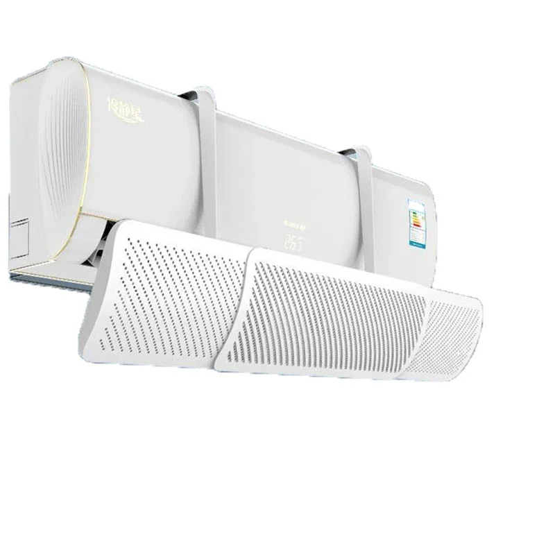 Air conditioning baffle Universal Wall-Mounted Air Conditioning Windshield Anti-Direct Blowing Windproof Cold Air Guide for Home Conditioner