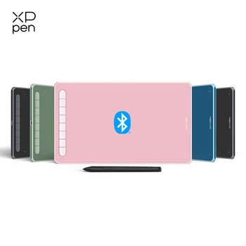XPPen Deco MW LW Graphics Tablet 8x5 inch Wireless Digital Drawing Tablet with Bluetooth V5.0 USB Support Windows Mac Android