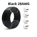 Black 28AWG