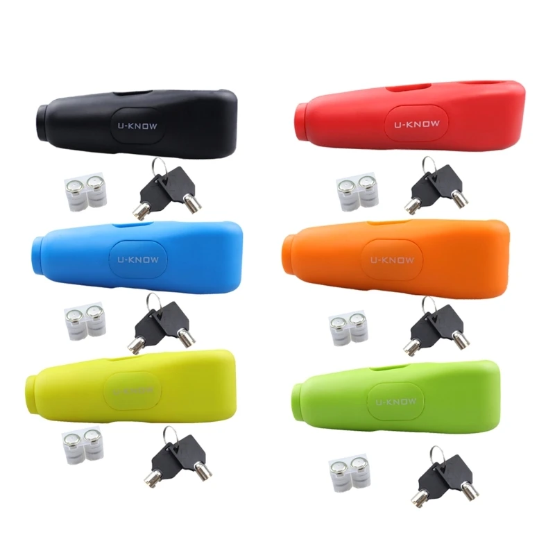 

50JA мотоциклетный замок, ручка дроссельной заслонки, тормозной руль, предохранительный замок, подходит для велосипеда, скутера,