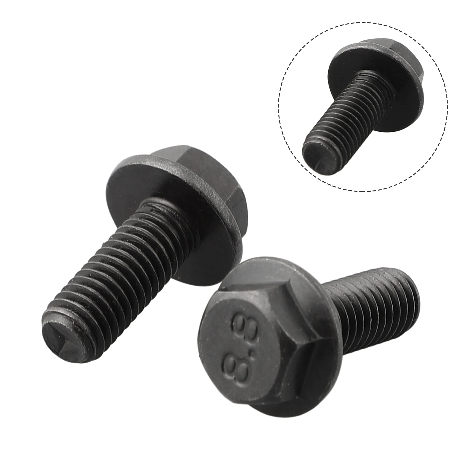 

2pcs Replacement For Ryobi 089006017064 Miter Saw Blade Bolt M8 X 20mm Arbor Miter Saw Woodworking Power Tool Accessories
