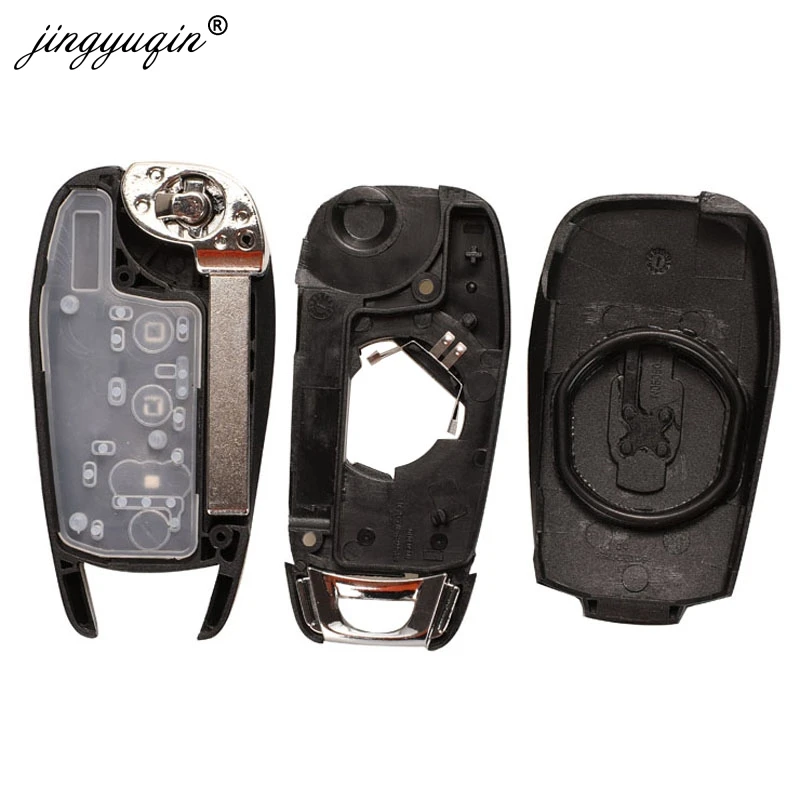 Keyforkess 30pcs pieghevole 3/4BTN telecomando portachiavi per Chevrolet Trax Spark Cruze Trailblazer Sonic Trailblazer Malibu per GM - S30442efa406a4bd389e0ed13db7d770bP