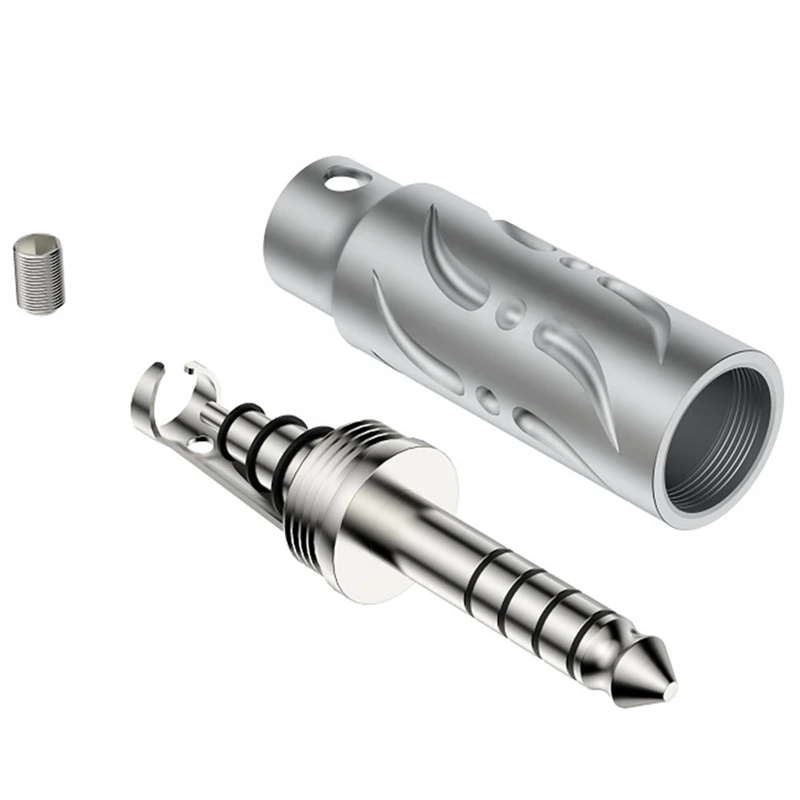 New Headphone Jack 4.4MM Balanced Male Audio Plug HIFI Audio Connector Headset Adapter