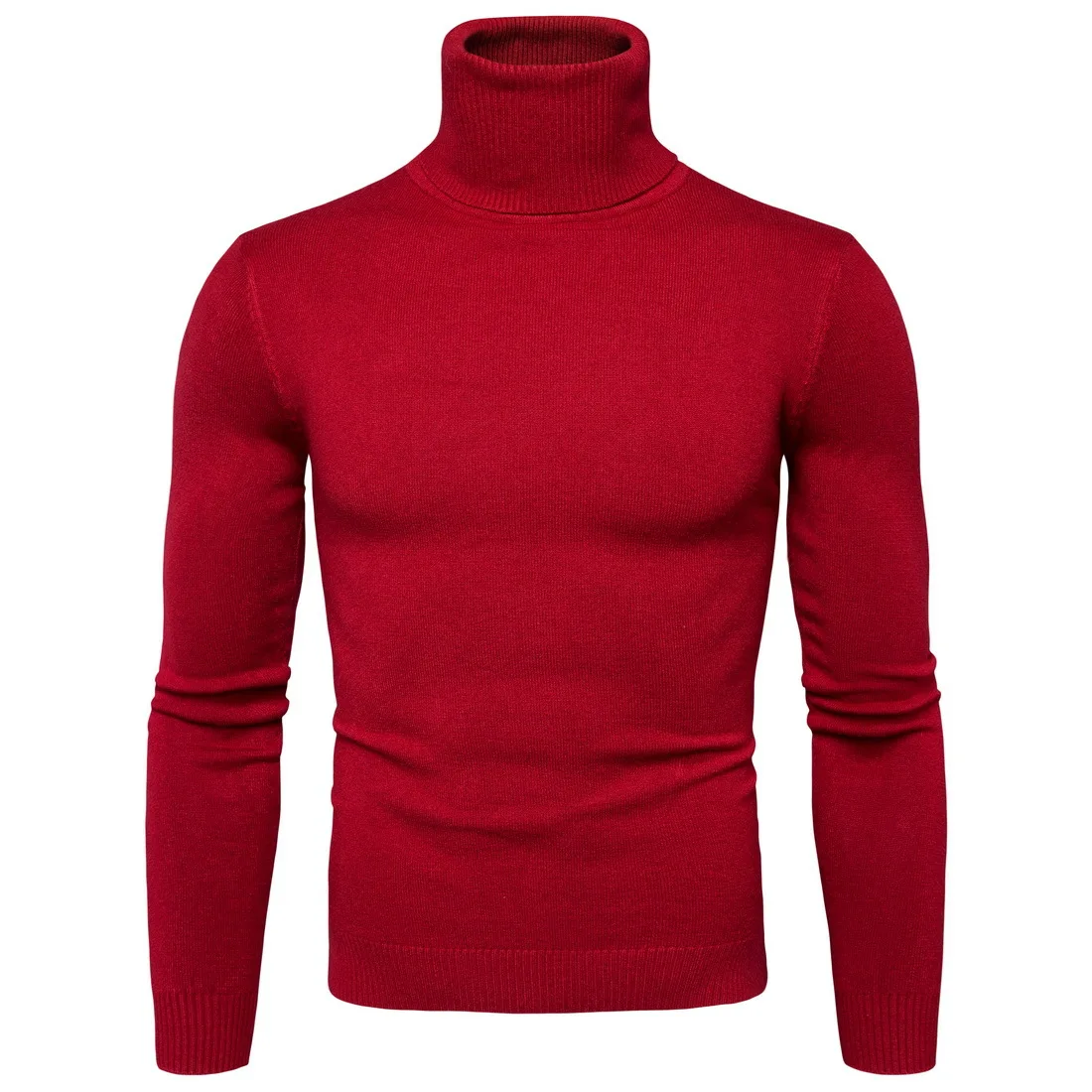 

Basic Pullovers Sweater Men Casual Cotton Man O-neck Knitted Sweaters
