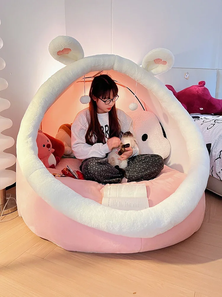 Human Doghouse Oversized Pillow Mattress Tops Sleeping Bed Home Camping Tent Children's Caveolae Space Birthday Gift Ideas