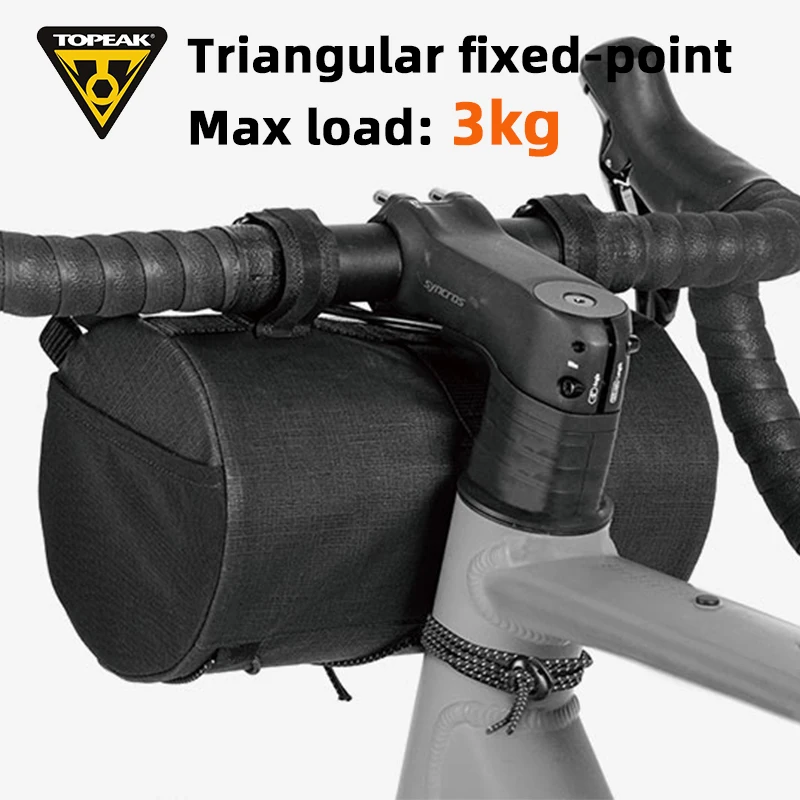Topeak-bolsa para manillar de bicicleta TC2312 de gran capacidad