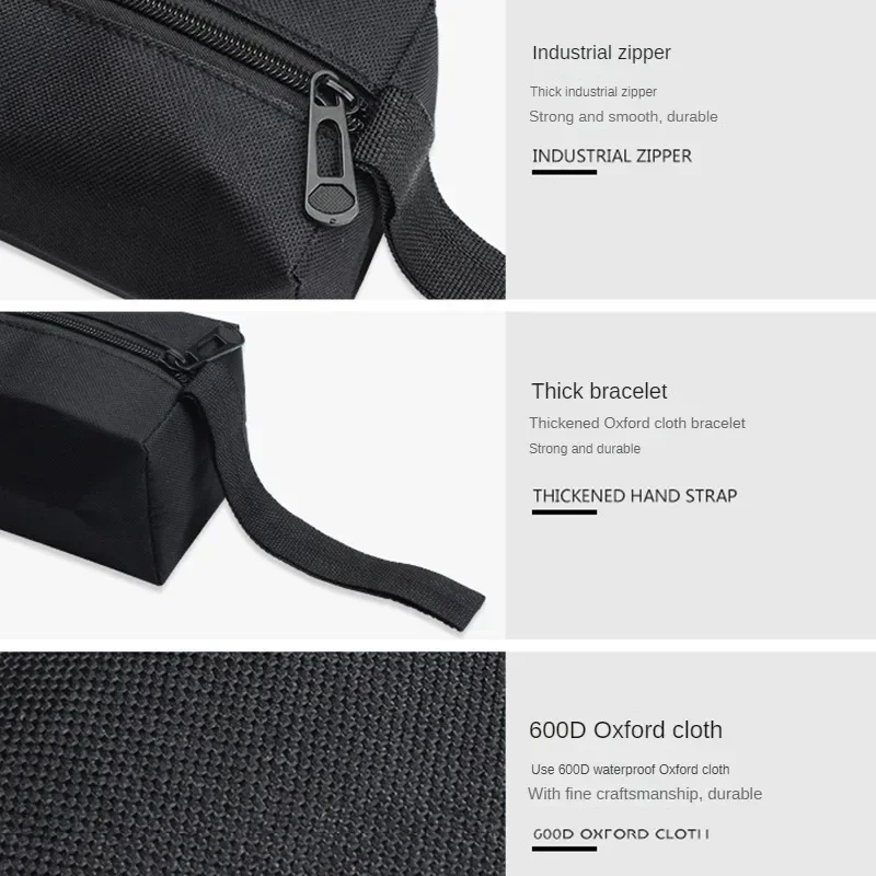 Hand Tool Bag Waterproof Canvas Instrument Case Tool Organizer Storage