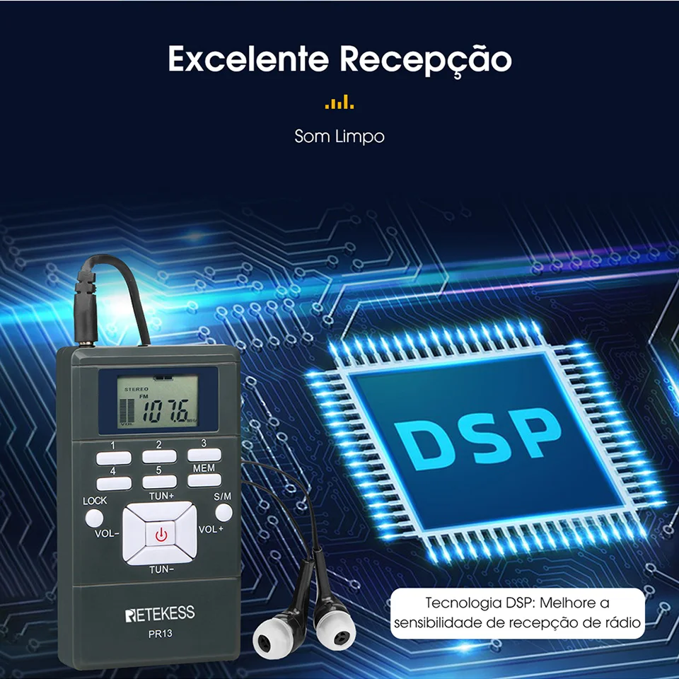 Sem Fio, Receptor De Rádio FM, Tour