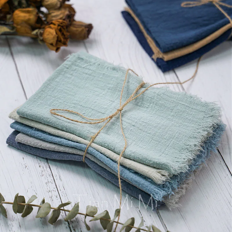 Gauze Cotton Rustic Napkins 1