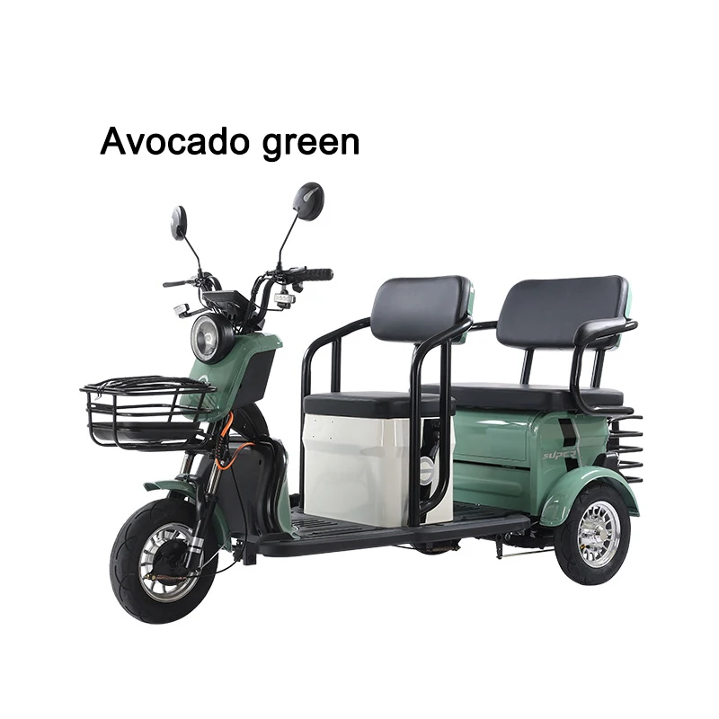 thumbnail image 1 of Triciclo eléctrico para adultos, transporte para personas mayores, niños, uso doméstico, mini scooter, ocio para tres personas, 1 of 5