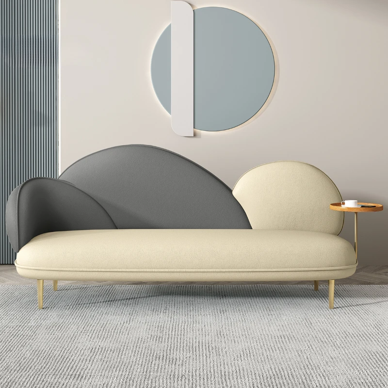 

Modern Fancy Unique Sofas Luxury Two Seater Hotel Armchair Sofas Floor Nordic Lounge Divani Da Soggiorno Living Room Furniture