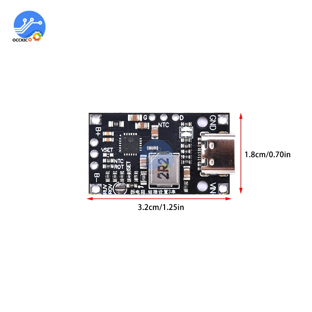 Batteria al litio ad alta potenza scheda di ricarica 3S BMS Boost Quick Charge QC 3.7V Polymer UAV Charging Module