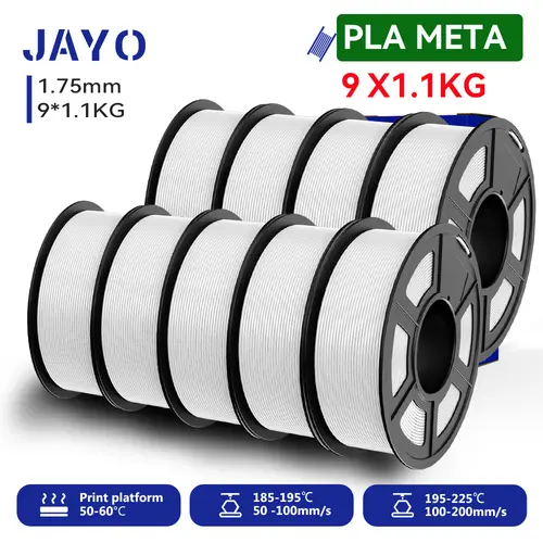 JAYO 3D Printer PLA/PLA Meta/PETG/PLA PLUS/PLA Matte Filament 1.75mm 9/10 Rolls 3D Printing Materials for 3D Printer&3D Pen - Image 17