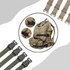 4pcs Molle System Webbing Straps Tactical Backpack Vest Adapter Belts Outdoor Sports Climbing Hiking Hunting Bags Chest Straps 2