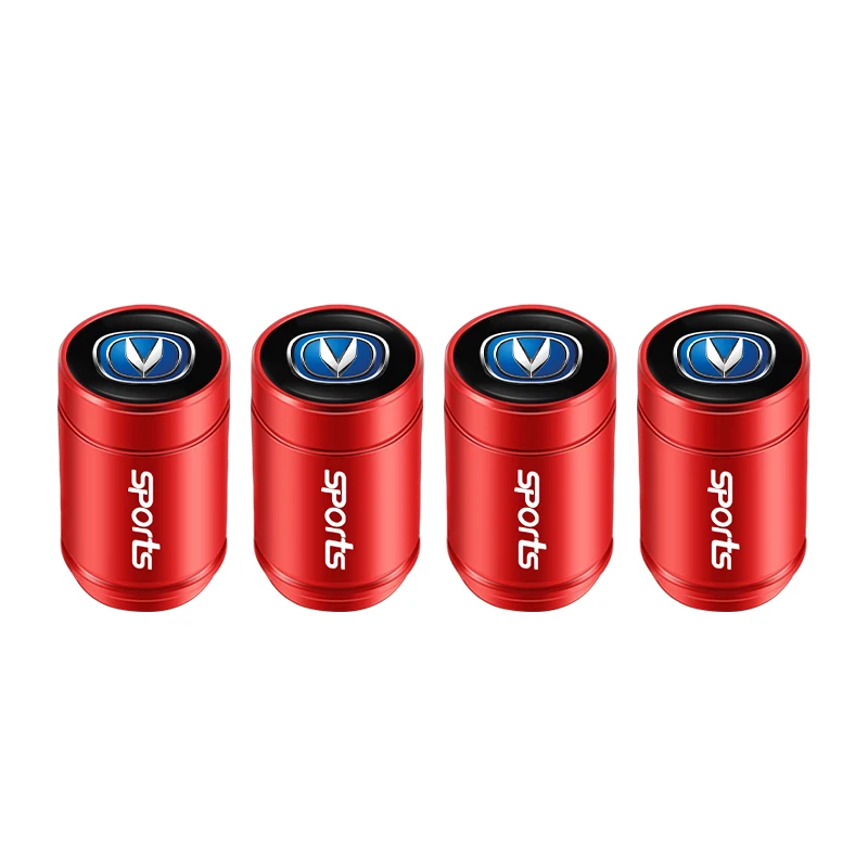 4Pcs Red