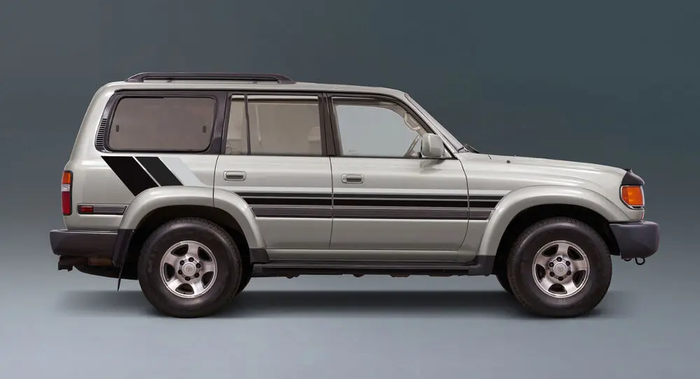 Toyota Land Cruiser FJ80 decal example 2