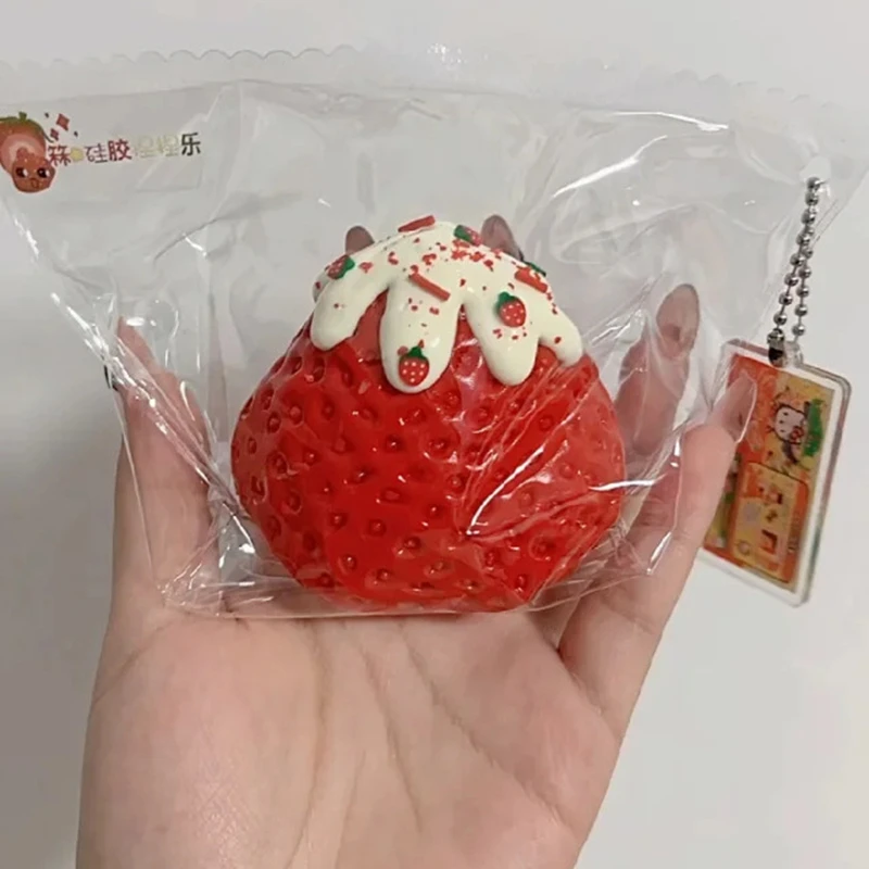 Strawberry Squishy Toy 4