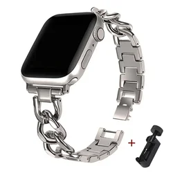 Elegant Gold Stainless Steel Women's Bracelet Watch Band - 45mm (Starlight)