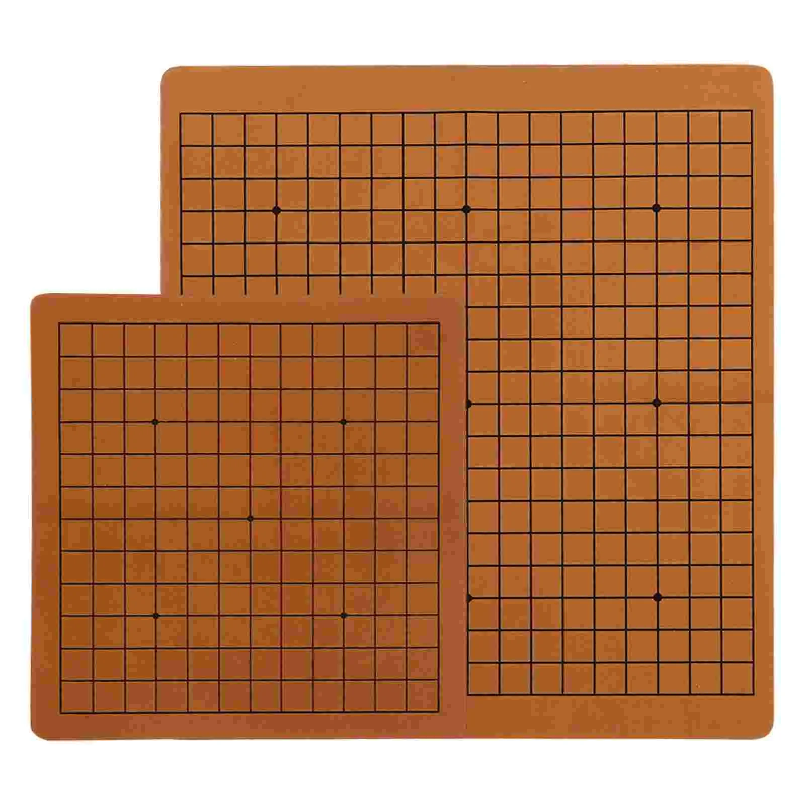 2 Pcs Morphie Portable Kids Educational Chessboard Supplies Fold Childrens Toys Game Boards