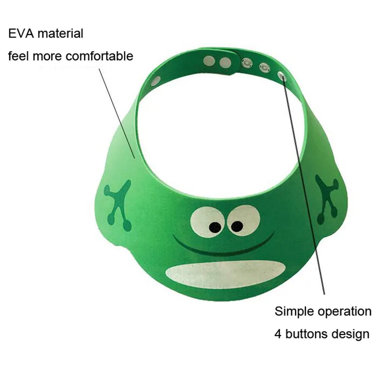 Baby Kids Cap Baby Shower Cap Bath Shower Hat Bath Visor Kids Wash Hair Shield Hat Protect Eyes Hair hair wash hat shampoo shower cap hair wash shield
