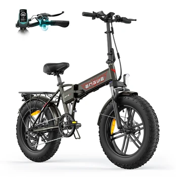 ENGWE EP-2 Boost Bici Elettrica Pieghevole 250W Potente Motore 48V13Ah Batteria E Bike 20*4.0 Pollici Fat Tire E-Bicicletta