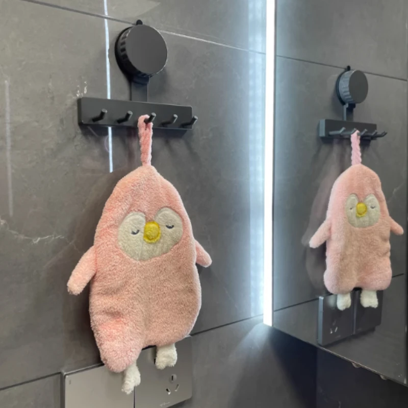 Starke Tragfähigkeit, kein Stanzen, Saugnapfhaken, an der Wand montierter Kleiderständer für die Tür zum Aufhängen von Kleidung und Handtuchhaltern im Badezimmer_voghion.com