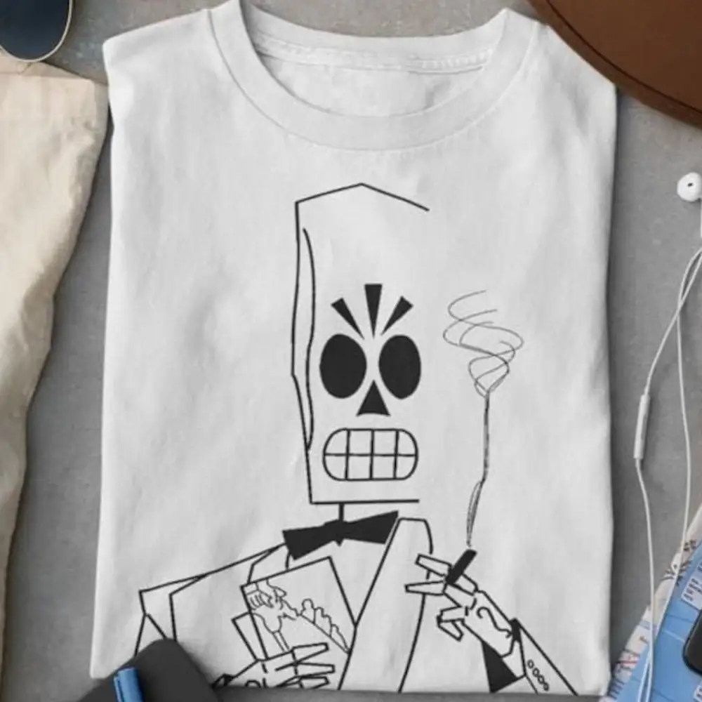 Maglietta Grim Fandango Manman Calavera