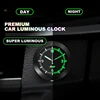 1PC Mini Car Clock Luminous Auto Stick-On Digital Watch Mechanics Quartz Motorcycle Clocks Auto Ornament Car Accessories 2