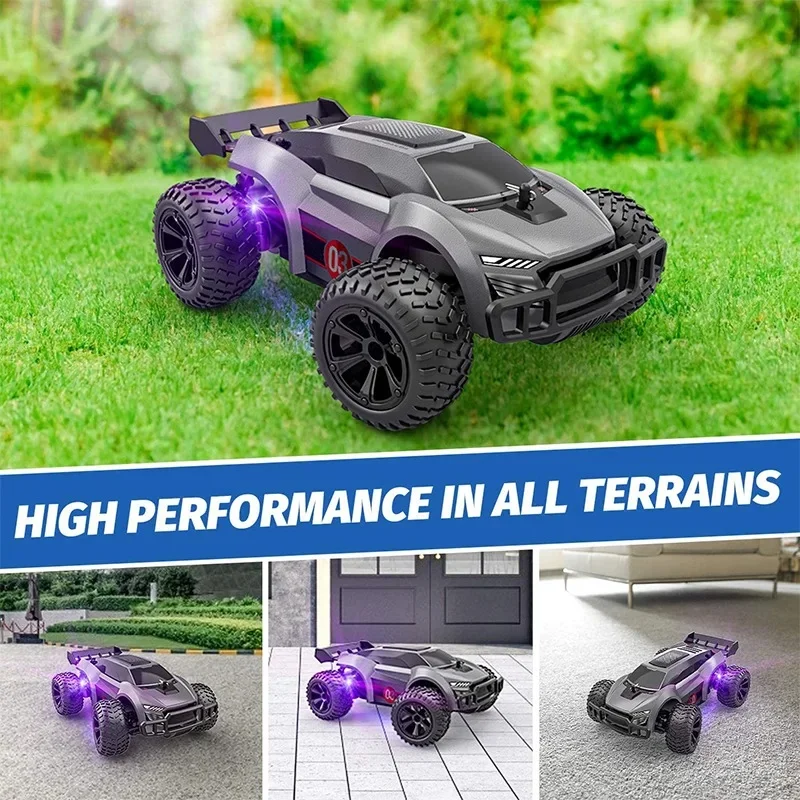Remote Control Car - 20km/h High Speed RC Cars Off Road 2.4G Remote control stunt Car Children Toys Christmas present 4