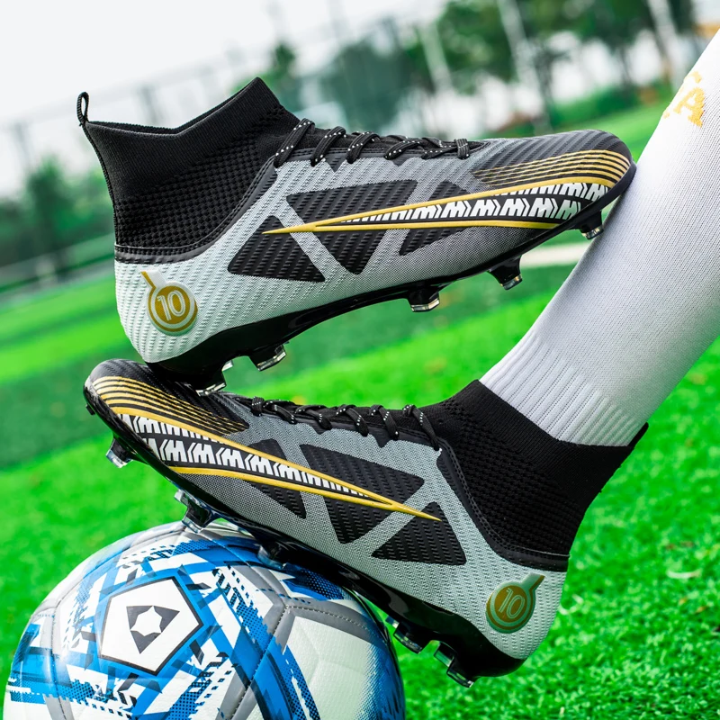 Shoes Studded Football Boots Mens Soccer Cleats Football Shoes Outdoor Soccer Trainning Boots for Men Women