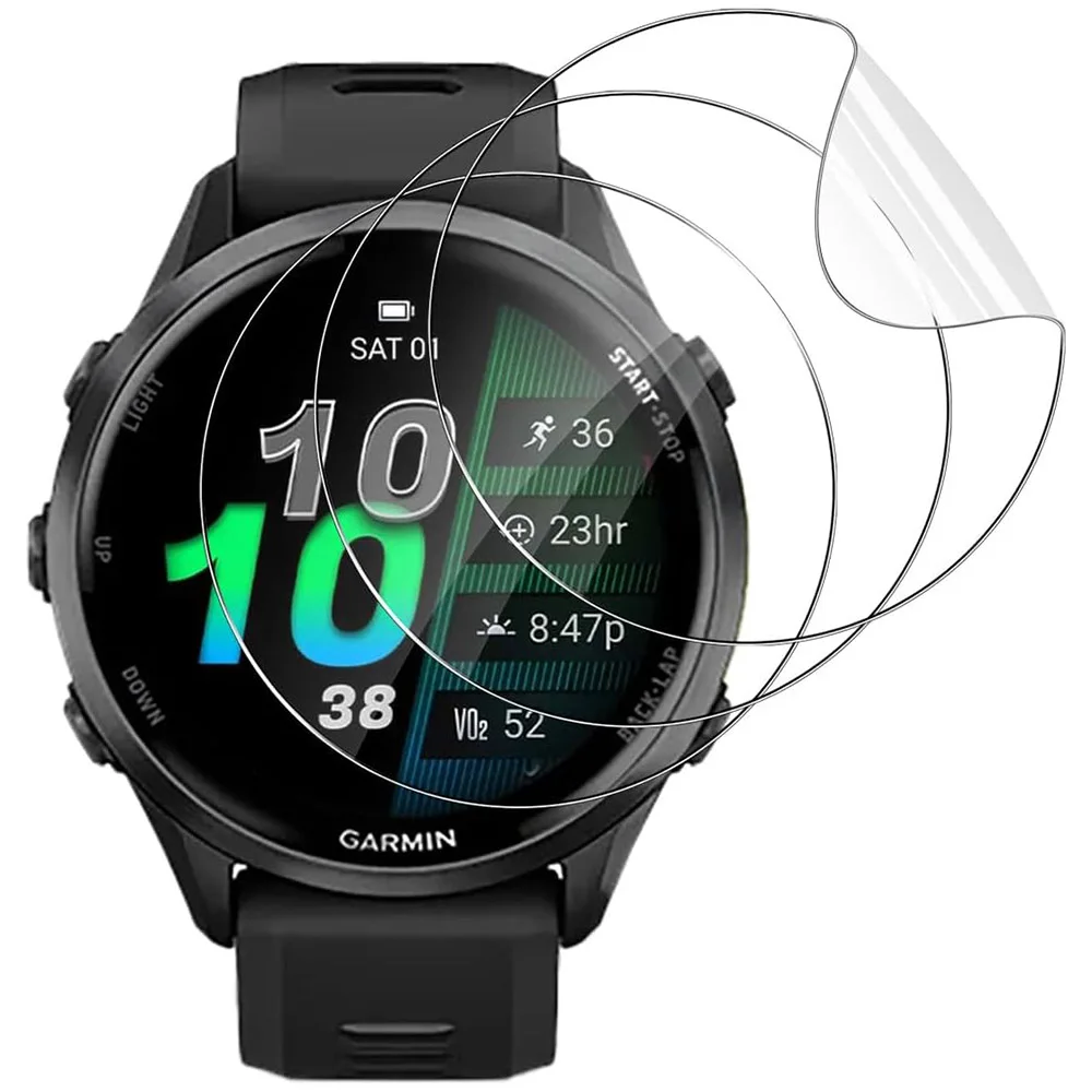 3-Pack Hydrogel Soft Clear Screen Protector Film